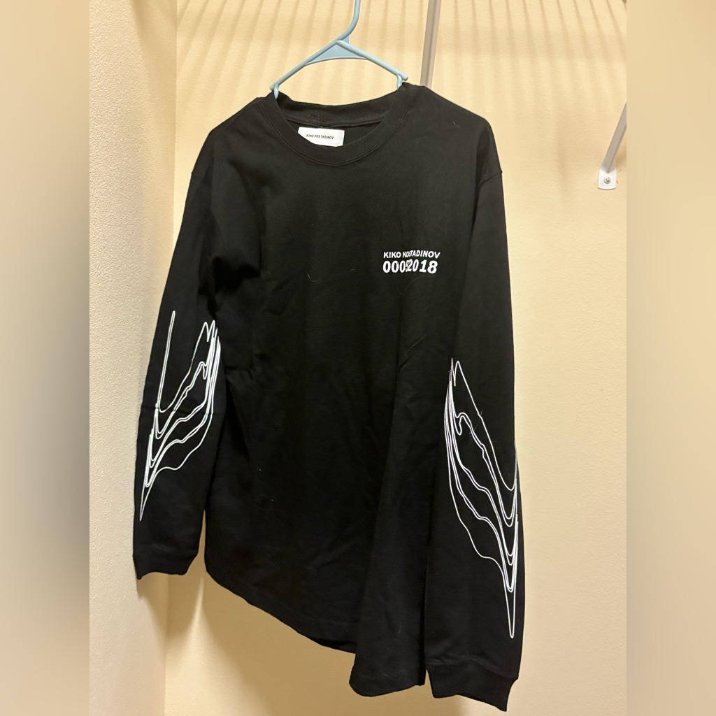 Kiko Kostadinov Black Long Sleeve T-Shirt